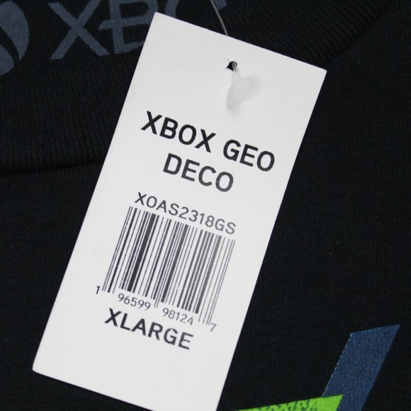 X-Box Promo Shirt NWT Mens XL Black Ripple Junction Cotton S/S Pullover - Picture 7 of 11